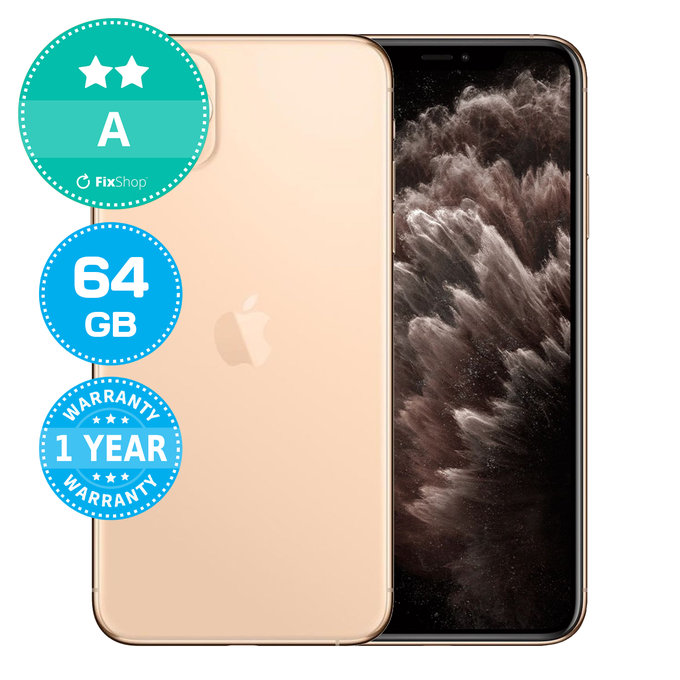 Apple iPhone 11 Pro Max Gold 64GB A Recondiționat