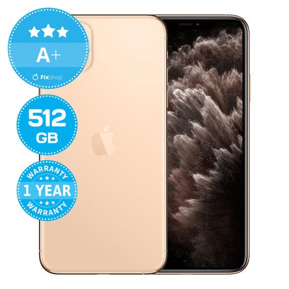Apple iPhone 11 Pro Max Gold 512GB A+ Recondiționat
