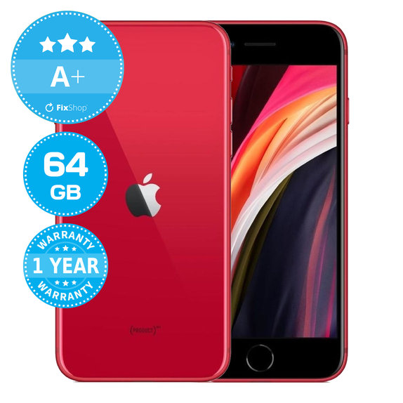 Apple iPhone SE (2nd Gen 2020) (PRODUCT)RED 64GB A+ Recondiționat