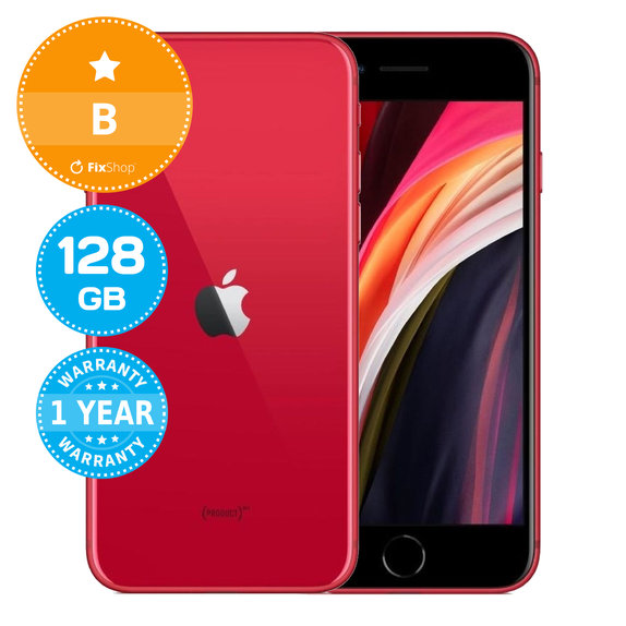 Apple iPhone SE (2nd Gen 2020) (PRODUCT)RED 128GB B Recondiționat