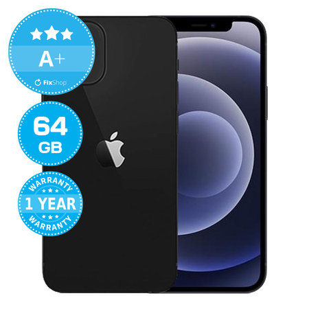 Apple iPhone 12 Mini Black 64GB A+ Recondiționat