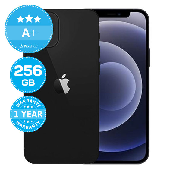 Apple iPhone 12 Mini Black 256GB A+ Recondiționat
