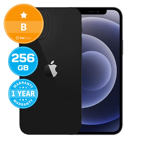 Apple iPhone 12 Mini Black 256GB B Recondiționat