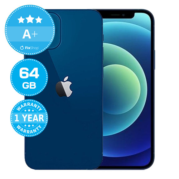 Apple iPhone 12 Mini Blue 64GB A+ Recondiționat