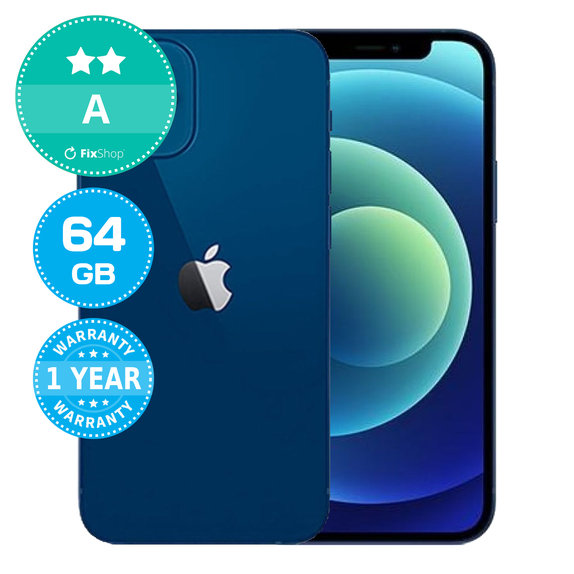 Apple iPhone 12 Mini Blue 64GB A Recondiționat