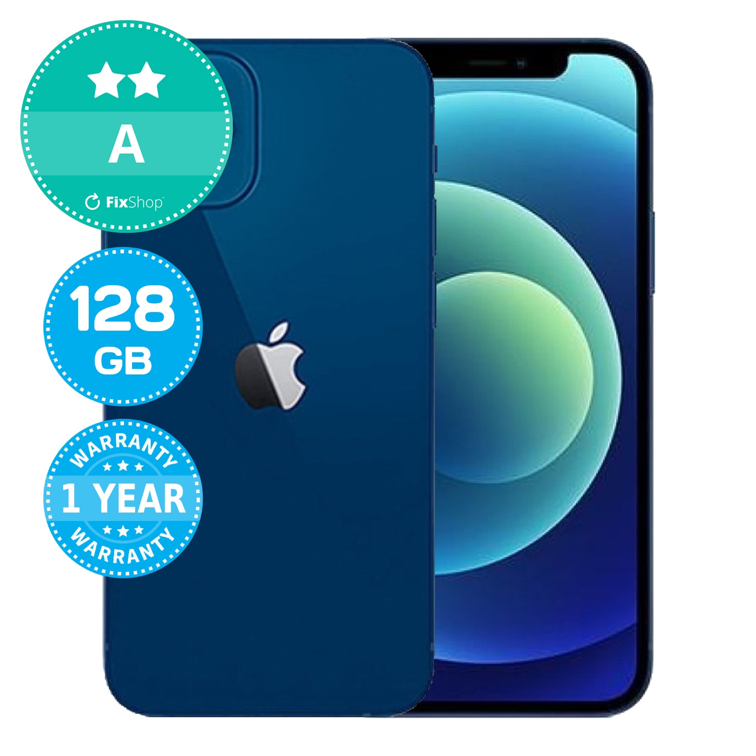 Apple iPhone 12 Mini Blue 128GB A Recondiționat | FixShop
