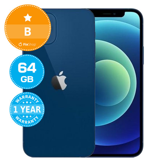 Apple iPhone 12 Blue 64GB B Recondiționat