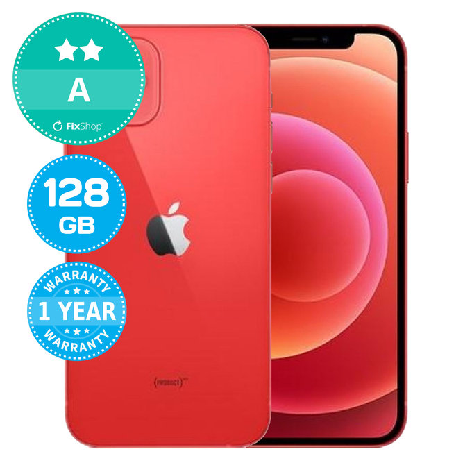 Apple iPhone 12 (PRODUCT)RED 128GB A Recondiționat
