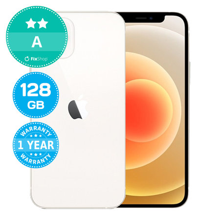 Apple iPhone 12 White 128GB A Recondiționat