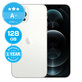 Apple iPhone 12 Pro Silver 128GB A+ Recondiționat