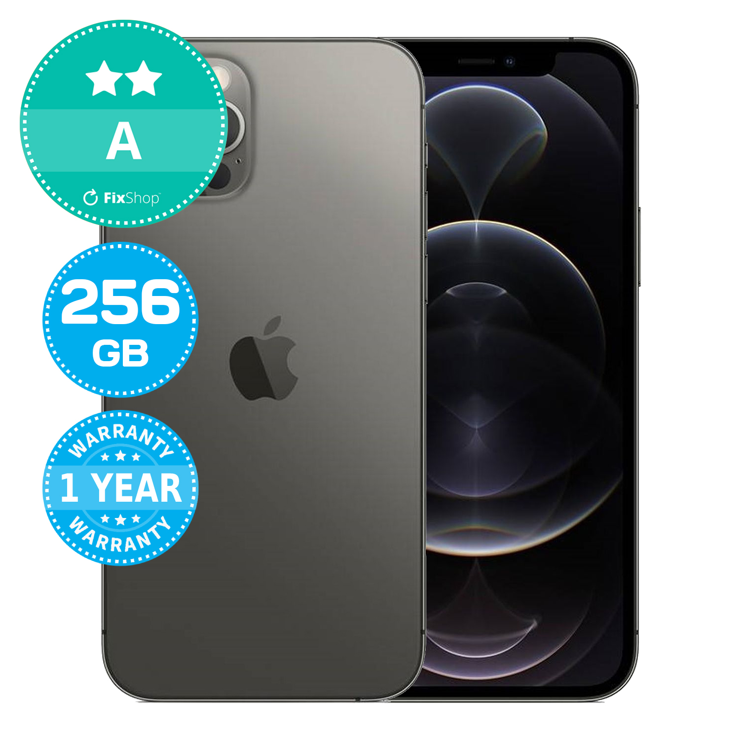 Apple iPhone 12 Pro Graphite 256GB A Recondiționat | FixShop