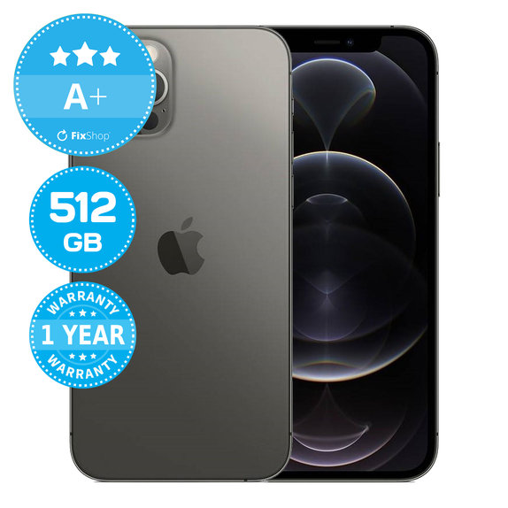 Apple iPhone 12 Pro Graphite 512GB A+ Recondiționat