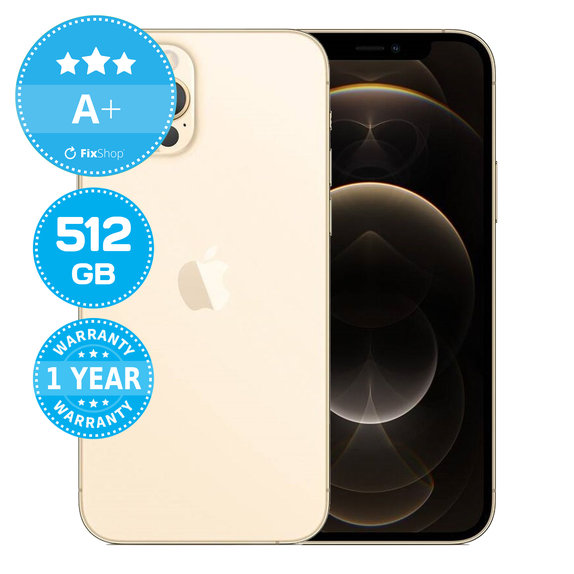Apple iPhone 12 Pro Gold 512GB A+ Recondiționat