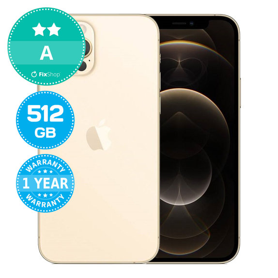 Apple iPhone 12 Pro Gold 512GB A Recondiționat