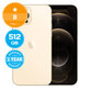 Apple iPhone 12 Pro Gold 512GB B Recondiționat