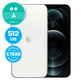 Apple iPhone 12 Pro Max Silver 512GB A Recondiționat