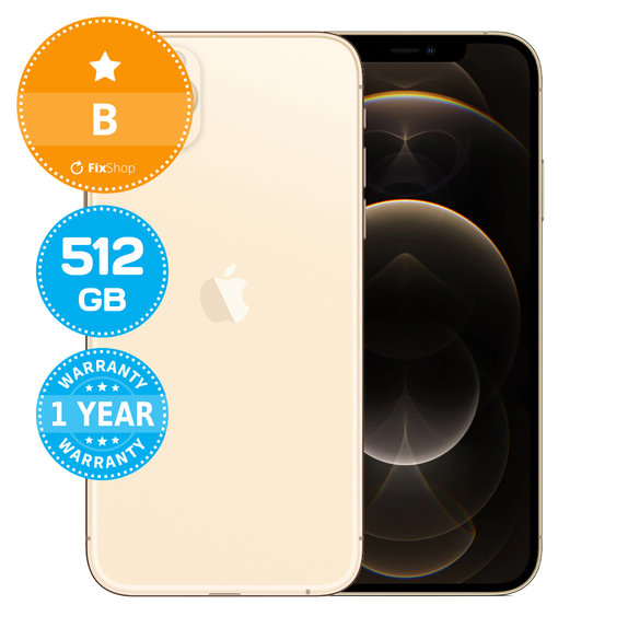 Apple iPhone 12 Pro Max Gold 512GB B Recondiționat