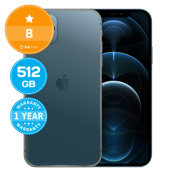 Apple iPhone 12 Pro Max Pacific Blue 512GB B Recondiționat