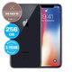 Apple iPhone X Space Gray 256GB (No Face ID) Recondiționat