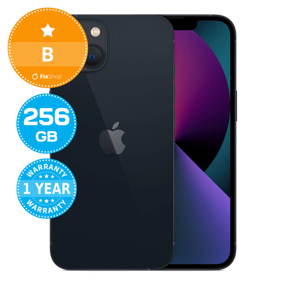 Apple iPhone 13 Midnight 256GB B Recondiționat