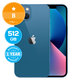 Apple iPhone 13 Blue 512GB B Recondiționat