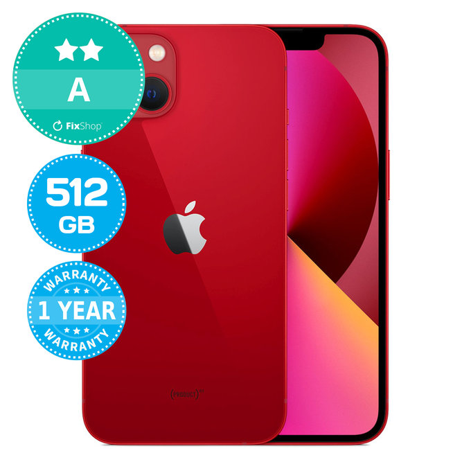 Apple iPhone 13 (PRODUCT)RED 512GB A Recondiționat