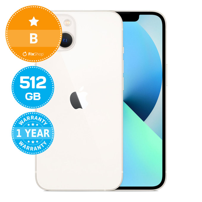 Apple iPhone 13 Starlight 512GB B Recondiționat