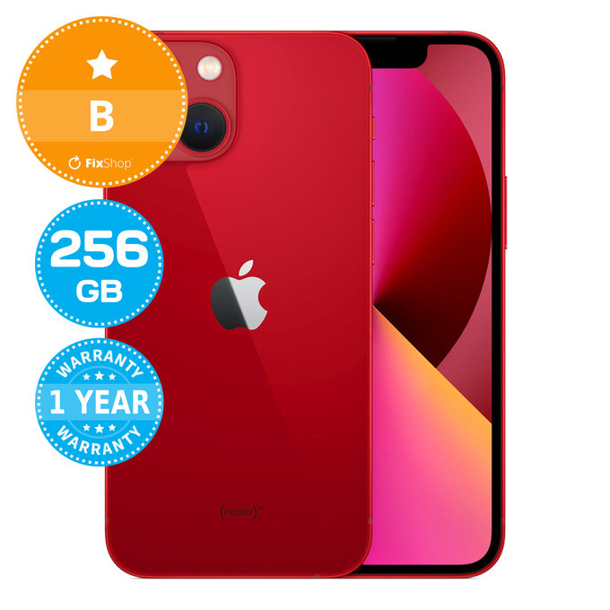 Apple iPhone 13 Mini (PRODUCT)RED 256GB B Recondiționat