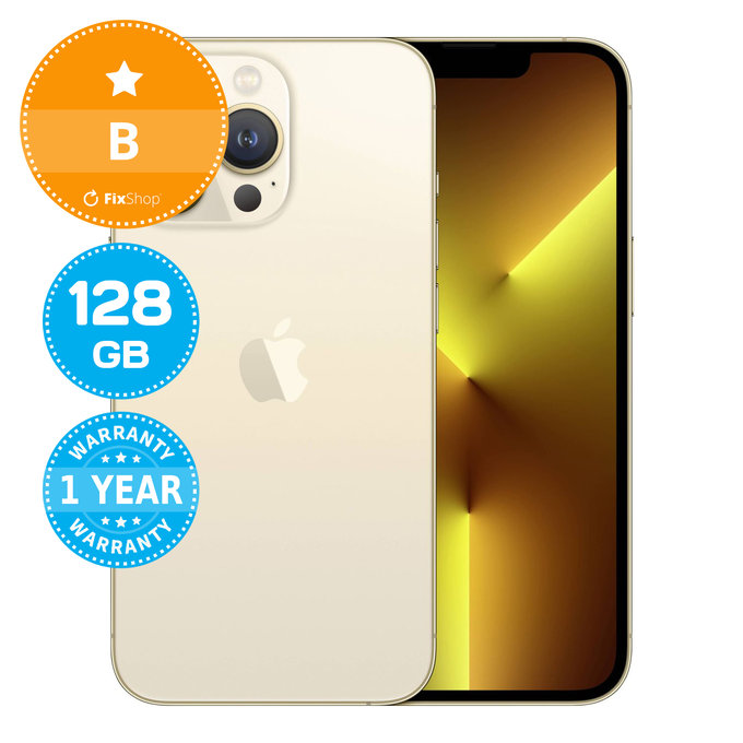 Apple iPhone 13 Pro Gold 128GB B Recondiționat