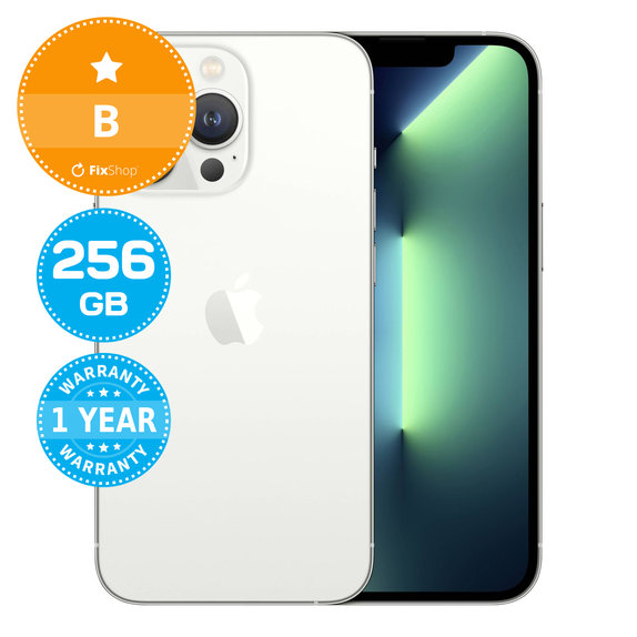 Apple iPhone 13 Pro Silver 256GB B Recondiționat