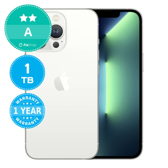 Apple iPhone 13 Pro Silver 1TB A Recondiționat