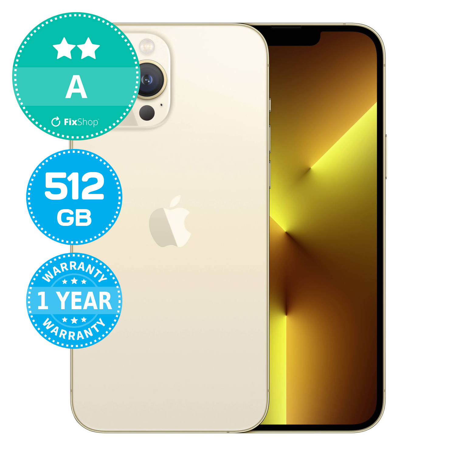 Apple iPhone 13 Pro Max Gold 512GB A Recondiționat | FixShop