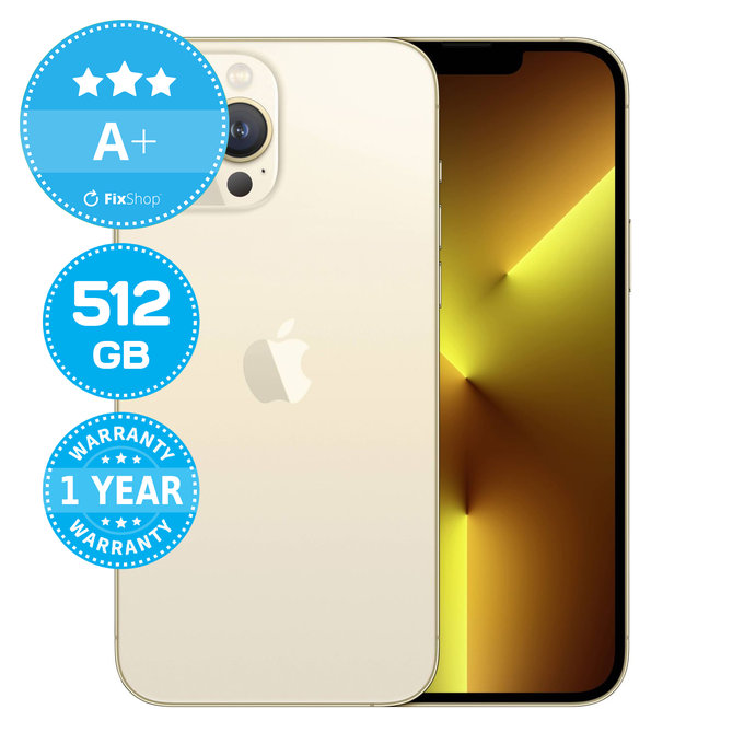 Apple iPhone 13 Pro Max Gold 512GB A+ Recondiționat