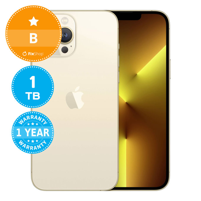 Apple iPhone 13 Pro Max Gold 1TB B Recondiționat