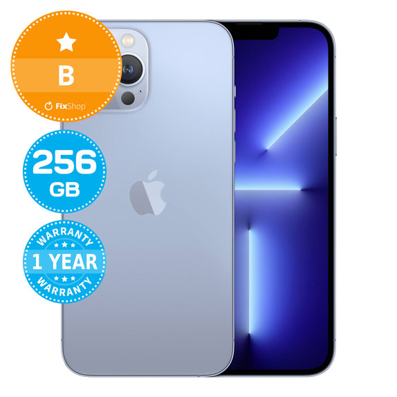 Apple iPhone 13 Pro Max Sierra Blue 256GB B Recondiționat