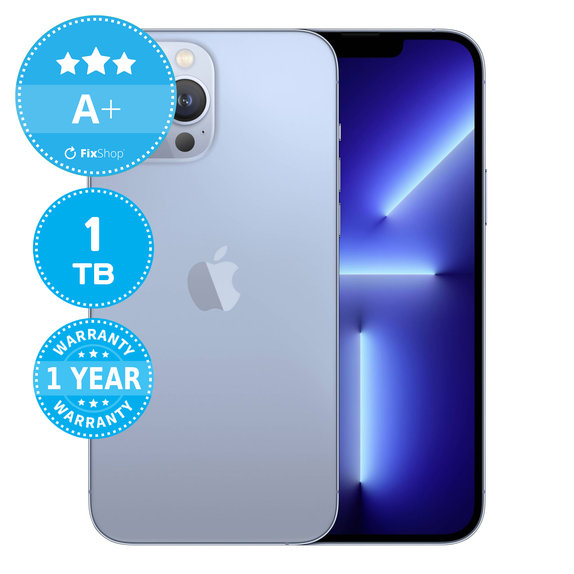 Apple iPhone 13 Pro Max Sierra Blue 1TB A+ Recondiționat