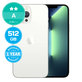 Apple iPhone 13 Pro Max Silver 512GB A Recondiționat