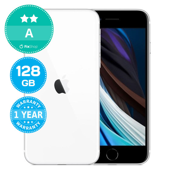 Apple iPhone SE (3rd Gen 2022) Starlight 128GB A Recondiționat