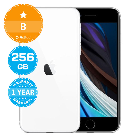 Apple iPhone SE (3rd Gen 2022) Starlight 256GB B Recondiționat