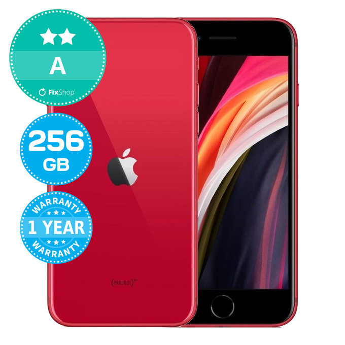 Apple iPhone SE (3rd Gen 2022) (PRODUCT)RED 256GB A Recondiționat