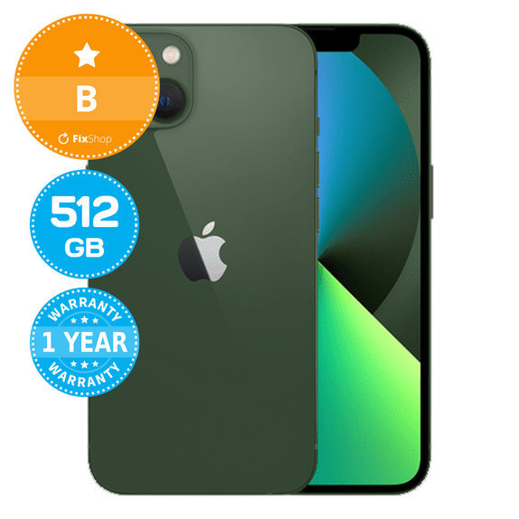 Apple iPhone 13 Mini Green 512GB B Recondiționat