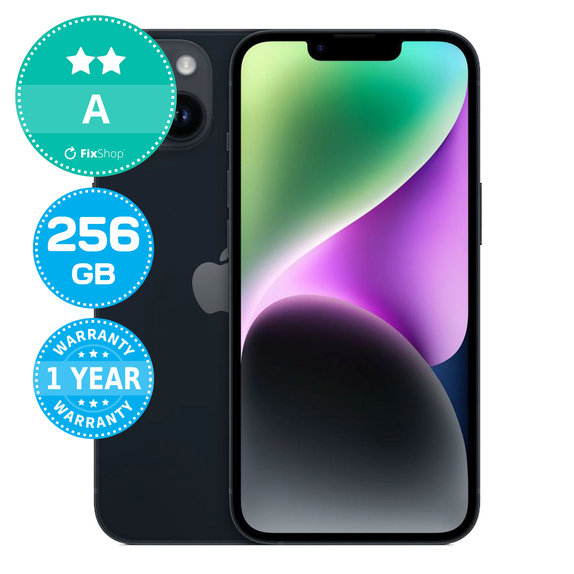 Apple iPhone 14 Midnight 256GB A Recondiționat