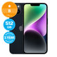 Apple iPhone 14 Midnight 512GB B Recondiționat