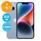 Apple iPhone 14 Blue 512GB B Recondiționat