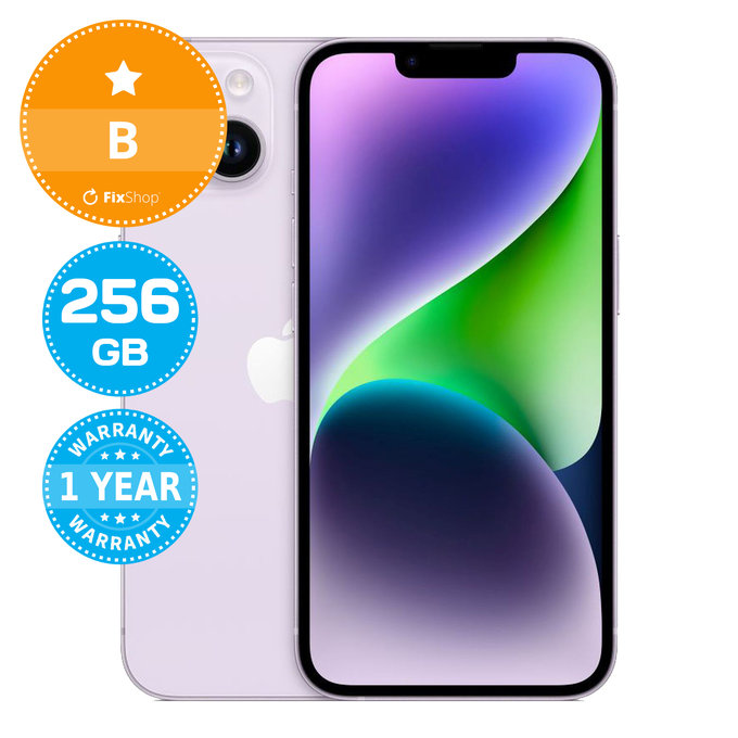Apple iPhone 14 Purple 256GB B Recondiționat