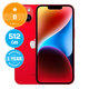 Apple iPhone 14 (PRODUCT)RED 512GB B Recondiționat