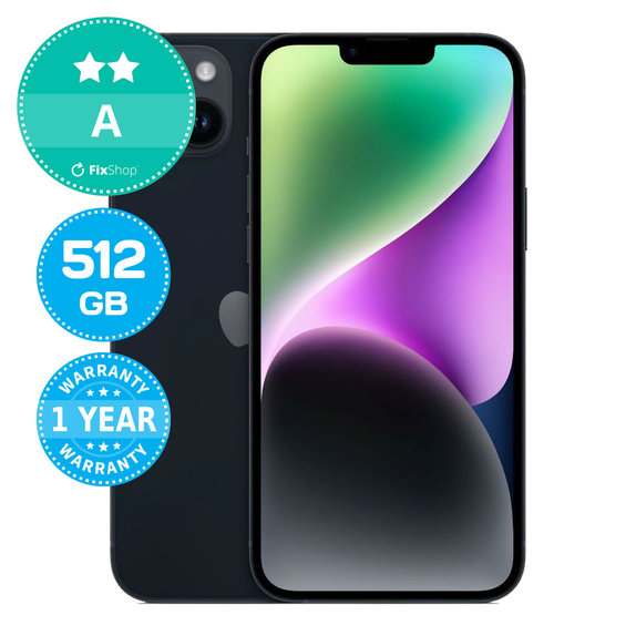 Apple iPhone 14 Plus Midnight 512GB A Recondiționat