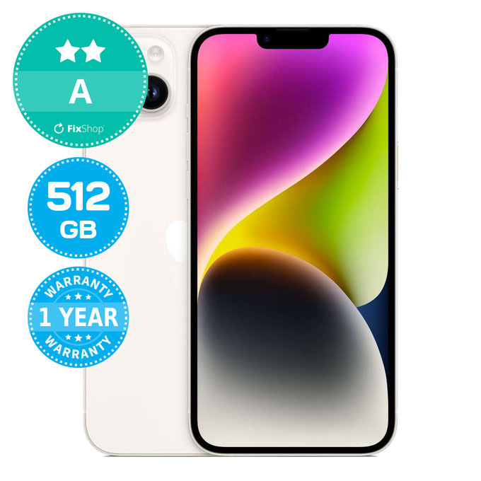 Apple iPhone 14 Plus Starlight 512GB A Recondiționat