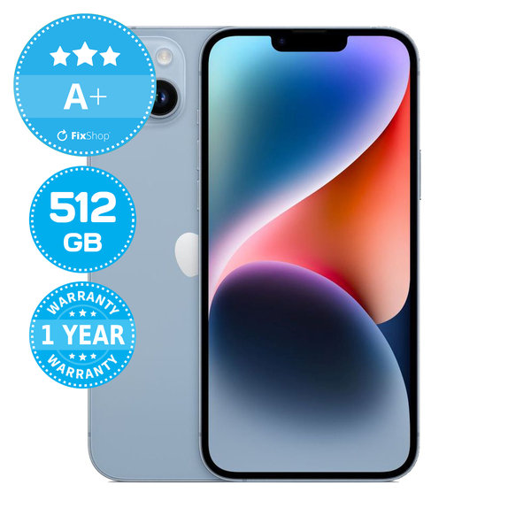 Apple iPhone 14 Plus Blue 512GB A+ Recondiționat