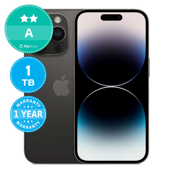 Apple iPhone 14 Pro Space Black 1TB A Recondiționat